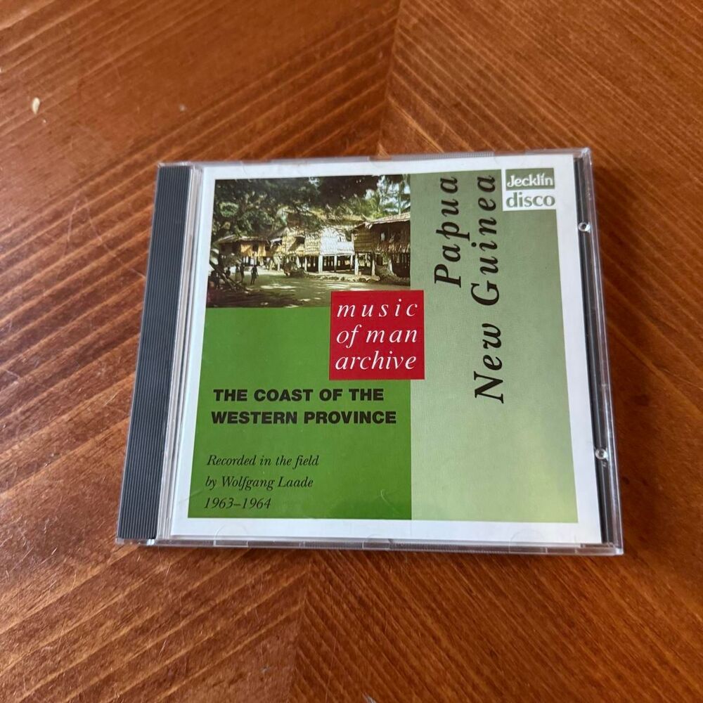 Papua New Guinea Music of Man Archive 1993 Jecklin-Disco CD JD 655-2